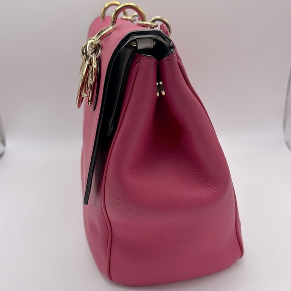 CHRISTIAN DIOR Leather Medium Be Dior Bag - Picture 11 of 16